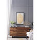 Anita Gold Finished Aluminum with White Marble Base Décor
