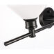 Gene 3 Light 28 inch Black Wall sconce Wall Light