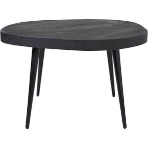 Parson 30 X 18 inch Matte Black Coffee Table