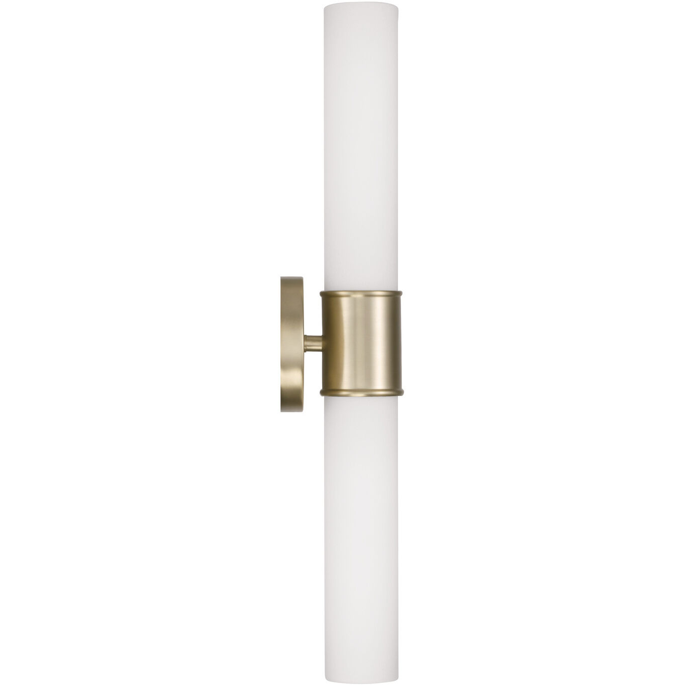 Parson 2 Light 25.25 inch Matte Brass Sconce Wall Light