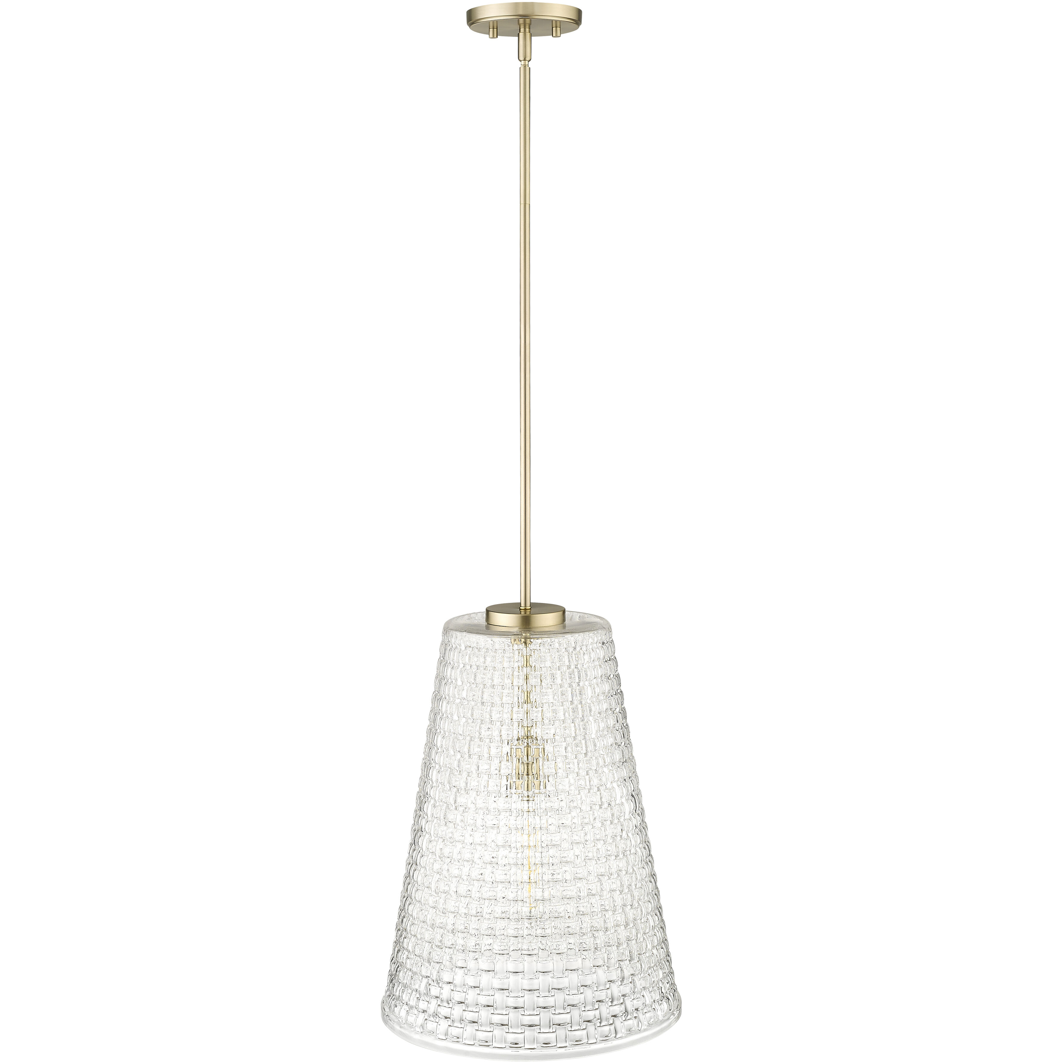 Saben 1 Light 14 inch Modern Gold Pendant Ceiling Light