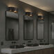 Cannery 2 Light 16 inch Dark Bronze and French Gold Vanity Light Wall Light
