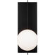 Sean Lavin Orbel LED 6.7 inch Matte Black Wall Light in Incandescent