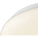 Kalona LED 10 inch White Flush Mount Ceiling Light