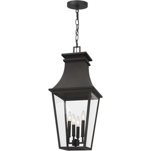 Gloucester 4 Light 12 inch Sand Coal Outdoor Chain Hung, The Great Outdoors