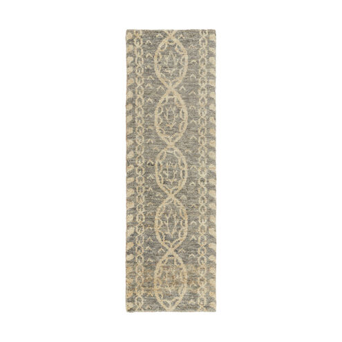 Bjorn 36 X 24 inch Medium Gray/Dark Brown/Ivory Rugs, Jute