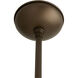 Reeves 1 Light 8 inch Aged Brass Outdoor Pendant, Small