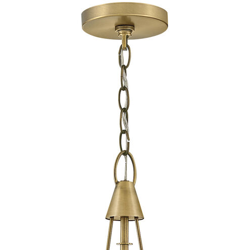 Danvers 1 Light 11 inch Lacquered Dark Brass Pendant Ceiling Light