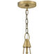 Danvers 1 Light 11 inch Lacquered Dark Brass Pendant Ceiling Light