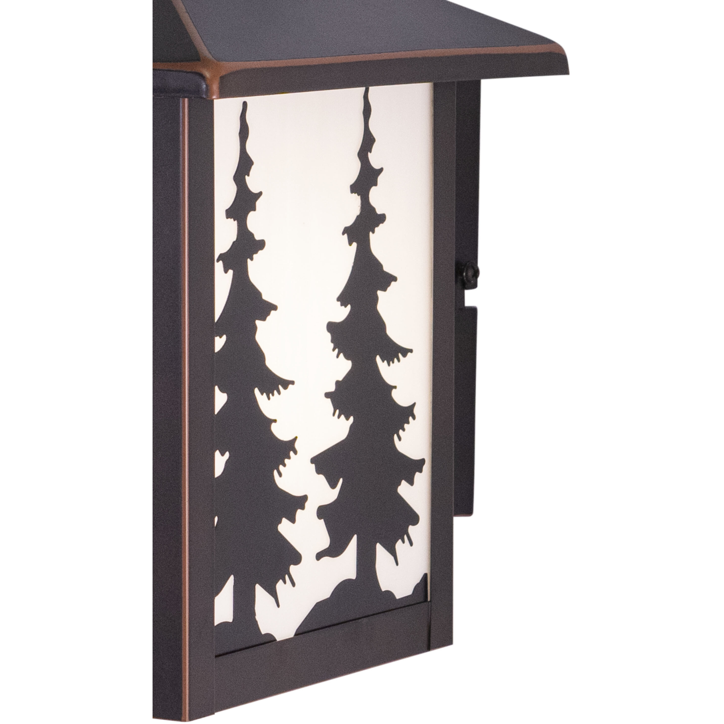 Yosemite LED 12.5 inch Burnished Bronze Outdoor Wall