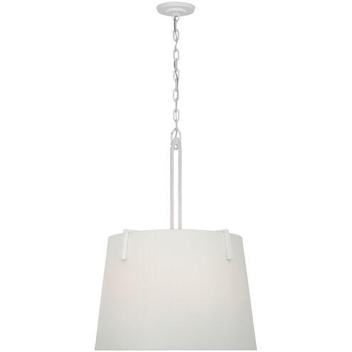 Marie Flanigan Clifford LED 24.5 inch Plaster White Sculpted Hanging Shade Ceiling Light
