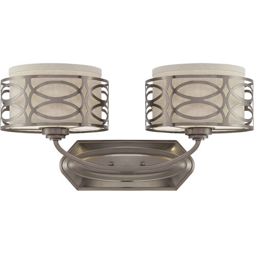 Harlow 2 Light 21 inch Hazel Bronze Vanity Light Wall Light