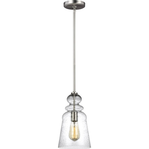 Kea 1 Light 7.13 inch Brushed Nickel Pendant Ceiling Light