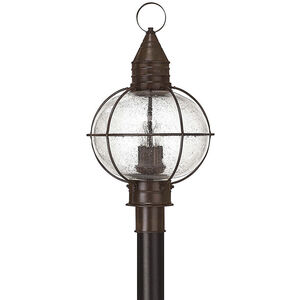 Cape Cod LED 24 inch Sienna Bronze Outdoor Post Mount Lantern, Extra Large
