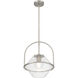 Coralyn 1 Light 13.25 inch Brushed Nickel Pendant Ceiling Light