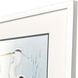 Heron on Blue Blue and White and Neutral and Multi Framed Art, Propac