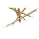 Canada LED 30 inch Gold Chandelier Ceiling Light