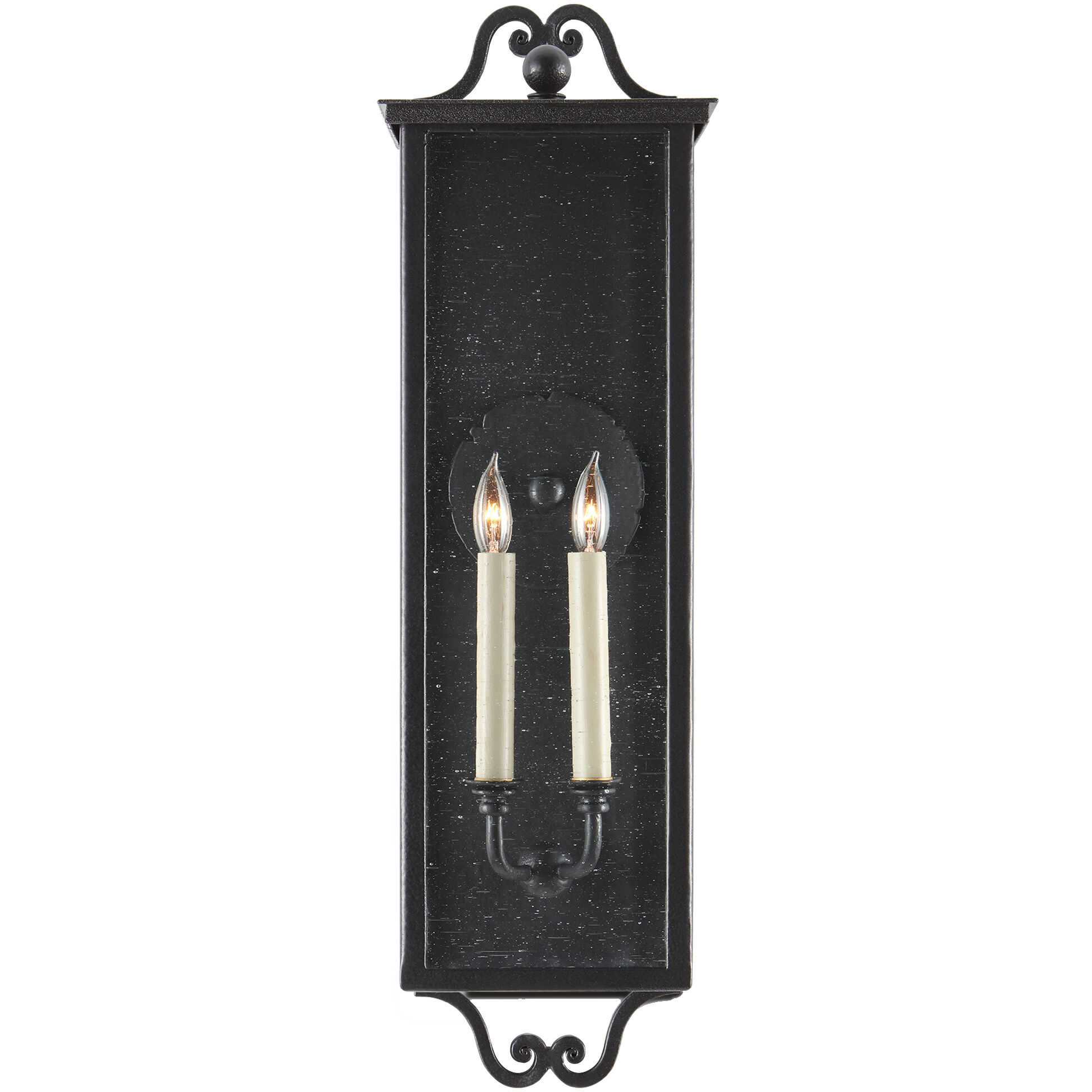 Giatti 2 Light 30.25 inch Midnight Outdoor Wall Sconce, Medium