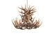 IL Series 33 inch Natural Chandelier Ceiling Light