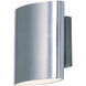 Lightray LED 7 inch Brushed Aluminum Outdoor Wall Mount
