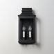 Savannah VX 2 Light 15.25 inch Black Oxide Outdoor Wall Mount