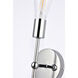 Keely 1 Light 5 inch Chrome Bath Sconce Wall Light