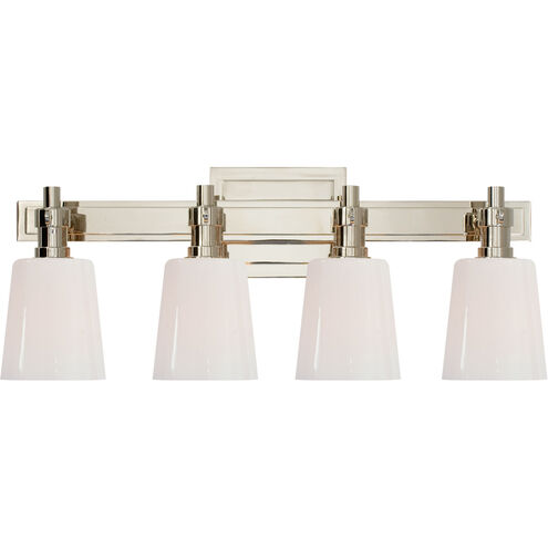 Thomas O'Brien Bryant2 4 Light 19.5 inch Polished Nickel Bath Sconce Wall Light