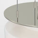 Ray Booth Elias LED 13 inch Polished Nickel Floating Pendant Ceiling Light