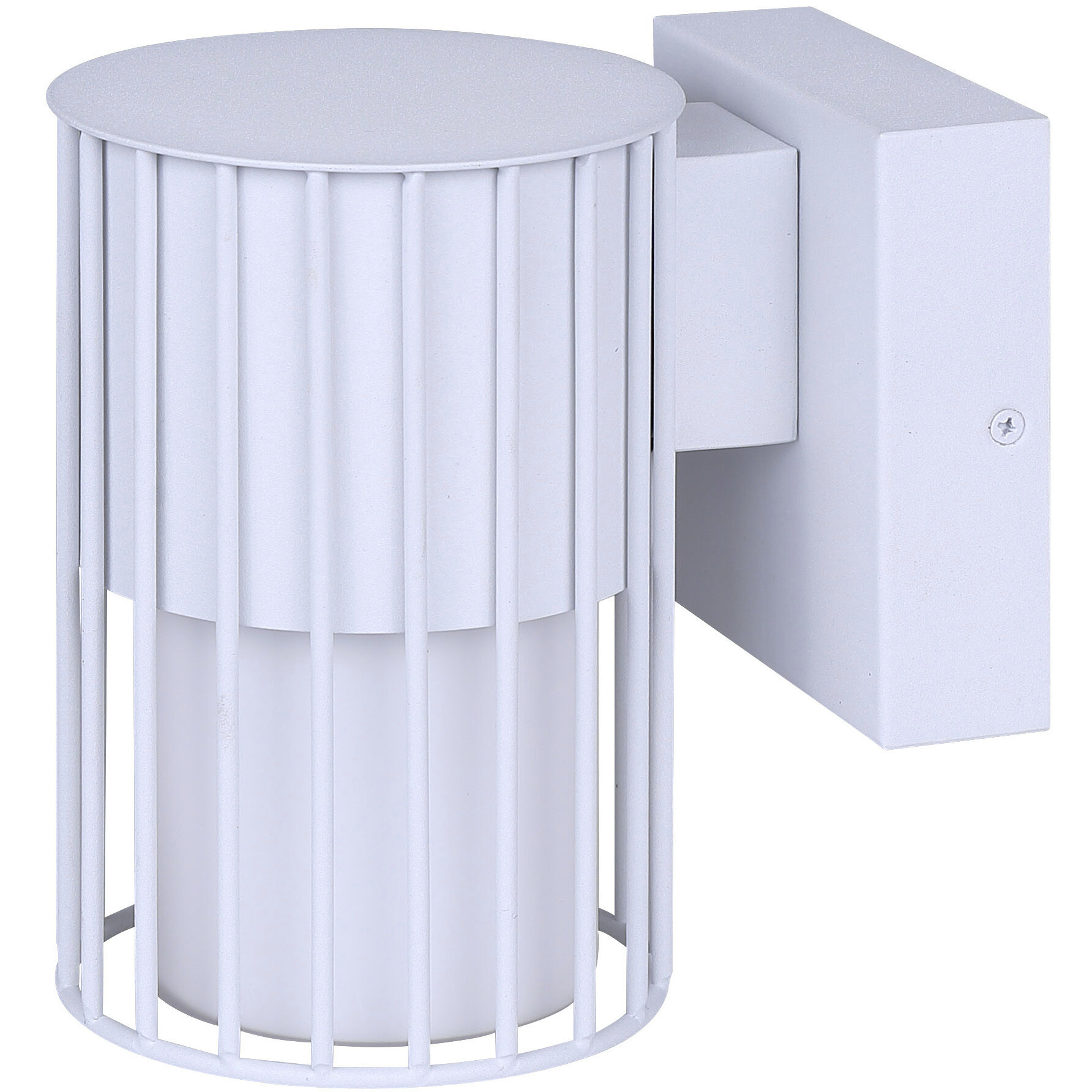 Javon LED 7 inch White Outdoor Lantern
