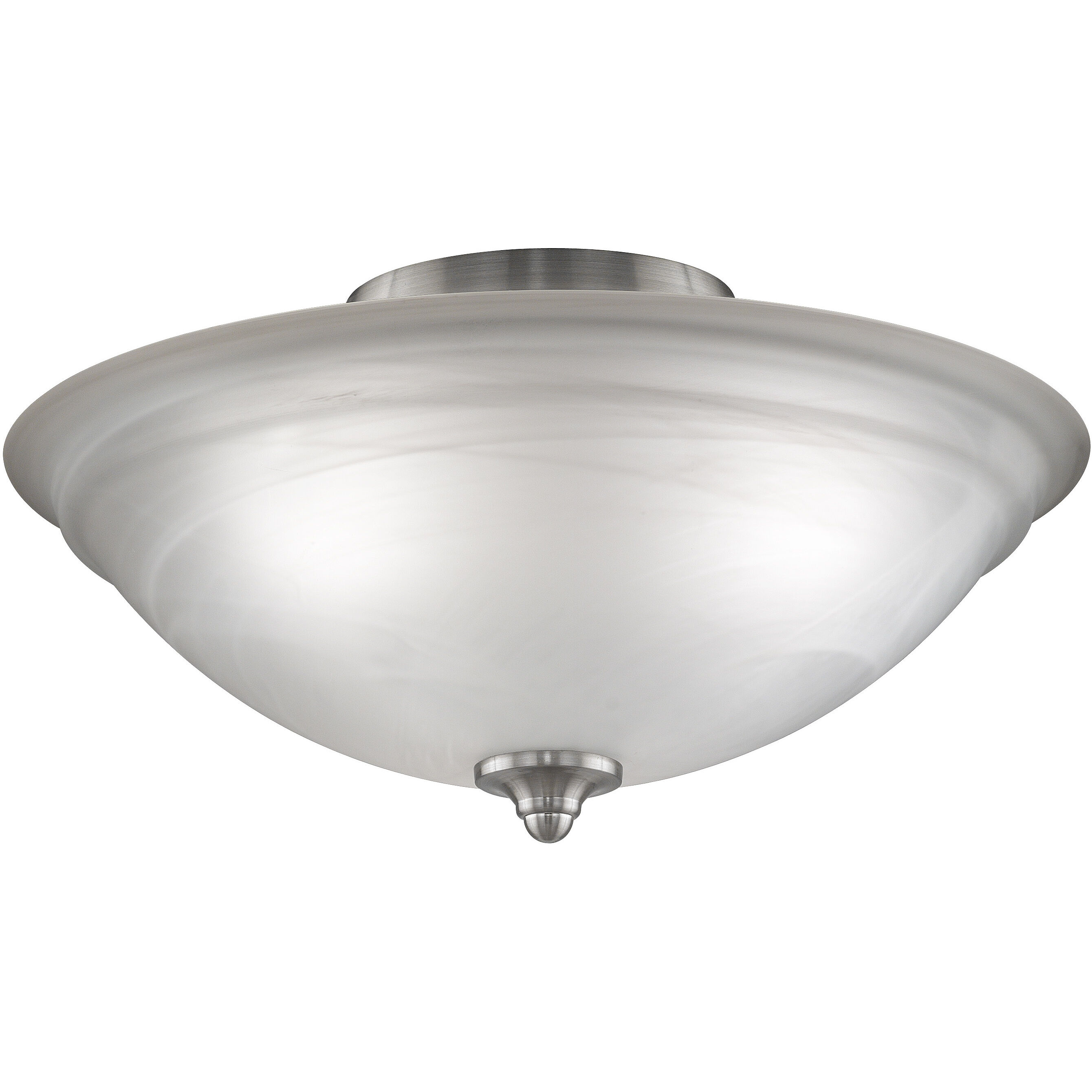 myFanimation 3 Light Incandescent Brushed Nickel Fan Light Kit