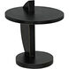 Reed 25 X 22 inch Hand Rubbed Black Side Table