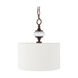 Vanecia 1 Light 13 inch White Pendant Ceiling Light