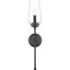 Clara Wall Sconce Wall Light in Matte Black