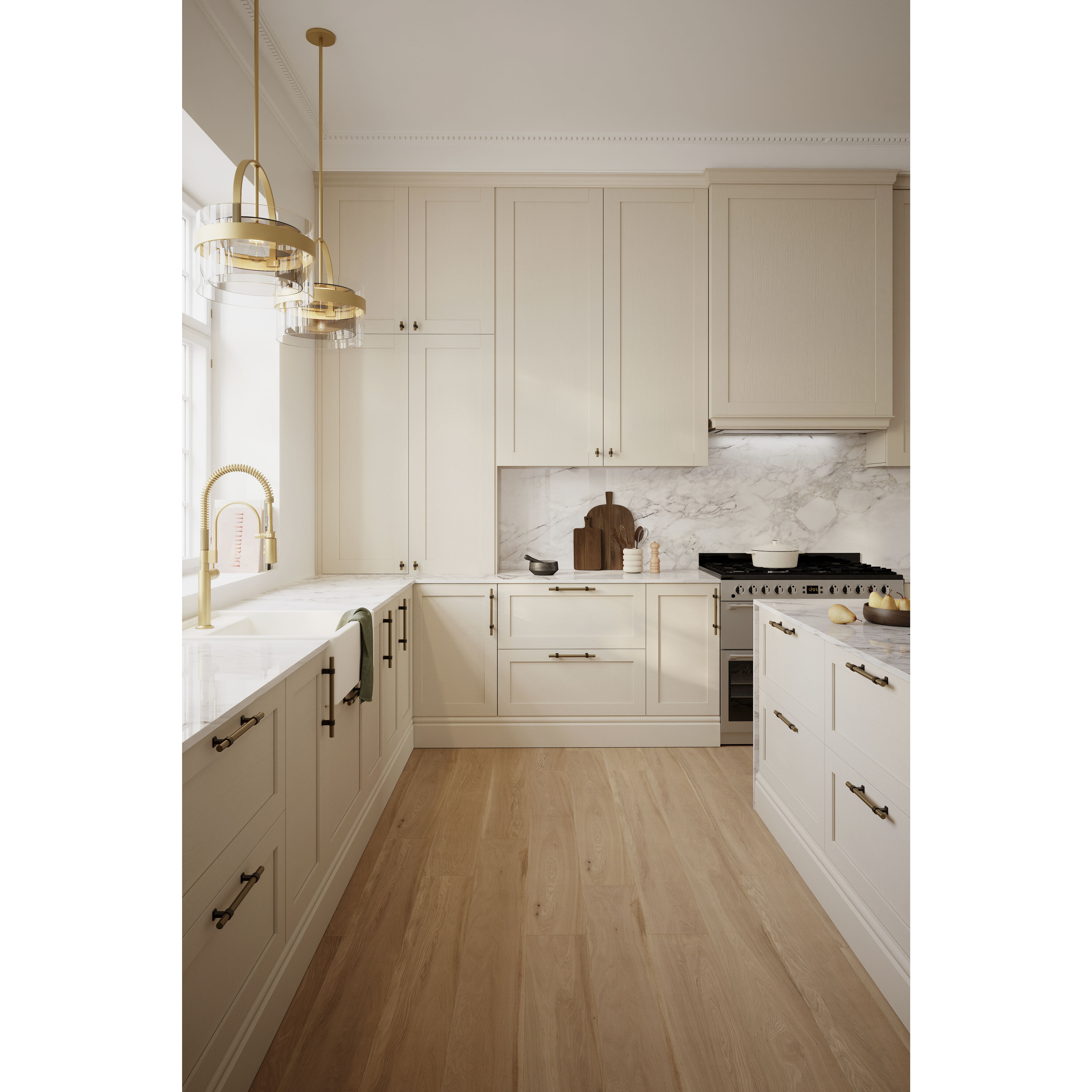 Ravik 1 Light 15.5 inch Legacy Brass Convertible Pendant/Semi-Flush Mount Ceiling Light