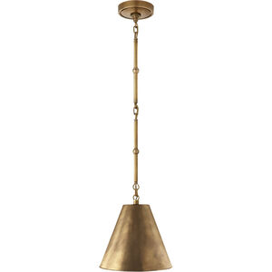 Thomas O'Brien Goodman 1 Light 10 inch Hand-Rubbed Antique Brass Hanging Shade Ceiling Light