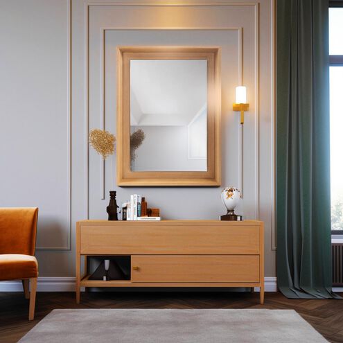 Danton 40 X 30 inch Brown Vanity Mirror