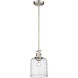 Kinsley 1 Light 8 inch Brushed Nickel Pendant Ceiling Light