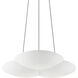Big Cloud 1 Light 12.5 inch Textured White Pendant Ceiling Light