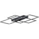 Traverse LED LED 48 inch Black Flush Mount Ceiling Light