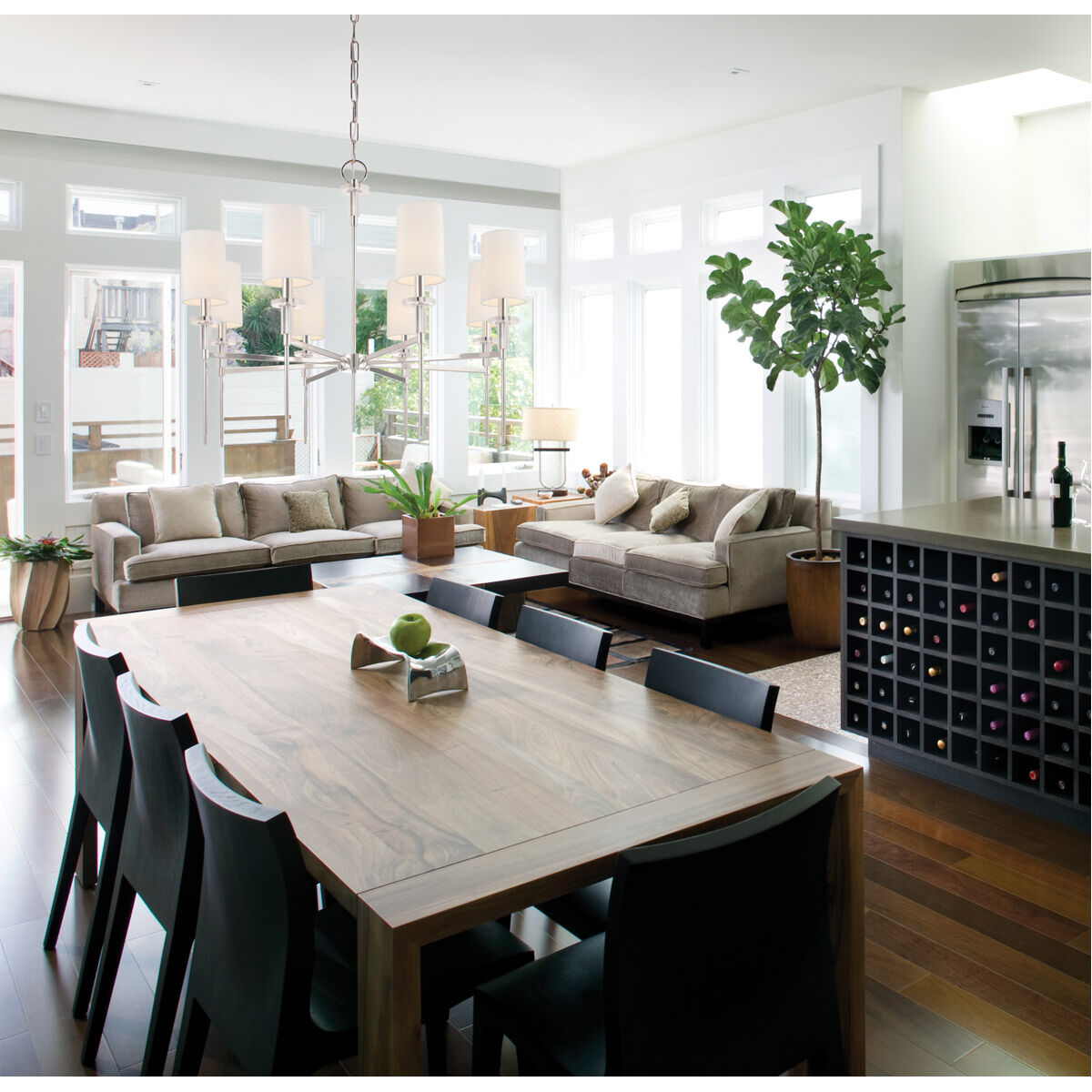 Amherst 8 Light 32 inch Polished Nickel Chandelier Ceiling Light