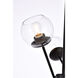 Axl 6 Light 24 inch Black Pendant Ceiling Light