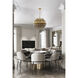 Canada 6 Light 24 inch Brass Chandelier Ceiling Light