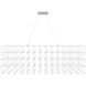 Argyle Ave. LED 18 inch Chrome Chandelier Ceiling Light