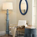 Rowan 70 inch 60 watt Blue Wood Beads Floor Lamp Portable Light, Inline