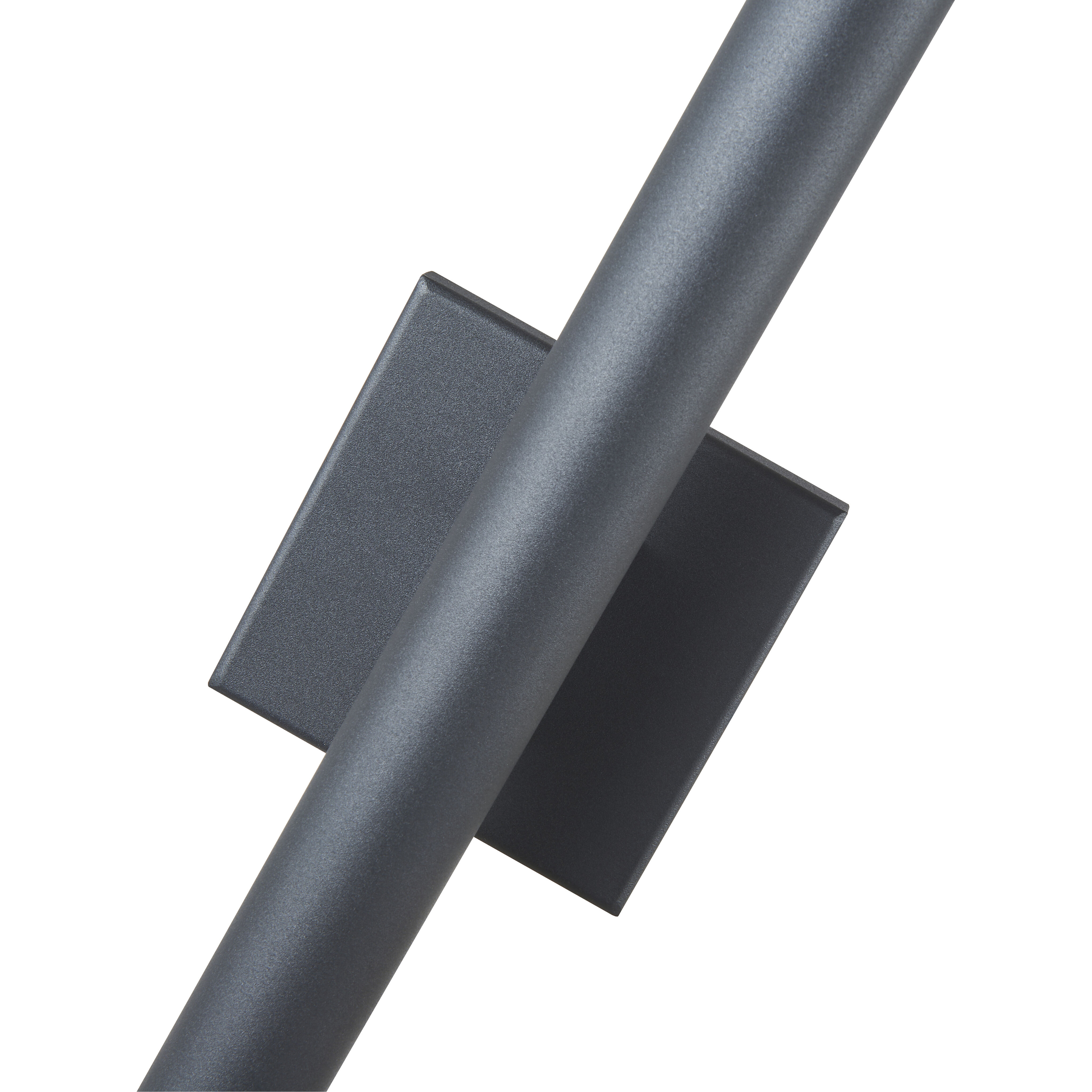 Obelisk LED 18 inch Matte Black Outdoor Wall Light