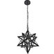 Nocturne 1 Light 16 inch Black Pendant Ceiling Light