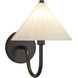 Alora Mood Serena 1 Light 8.38 inch Matte Black Bath Vanity Light Wall Light