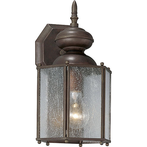 Roman Bronze 1 Light 13 inch Roman Bronze Outdoor Wall Lantern