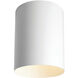 Cylinder LED 5 inch White Outdoor Flush Mount Cylinder in LED Lamping, Progress LED
