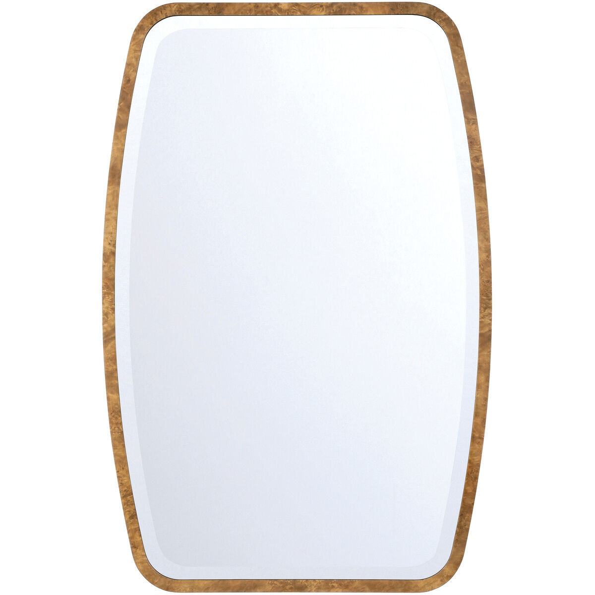 Lindee 36 X 24 inch Wood Veneer Mirror
